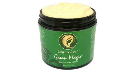 Cream for hair growth made with green magic